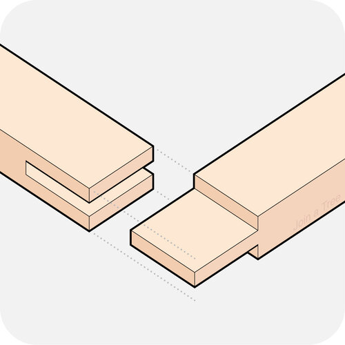 Corner Bridle Joint Craftsman's Creed by Roots Burg